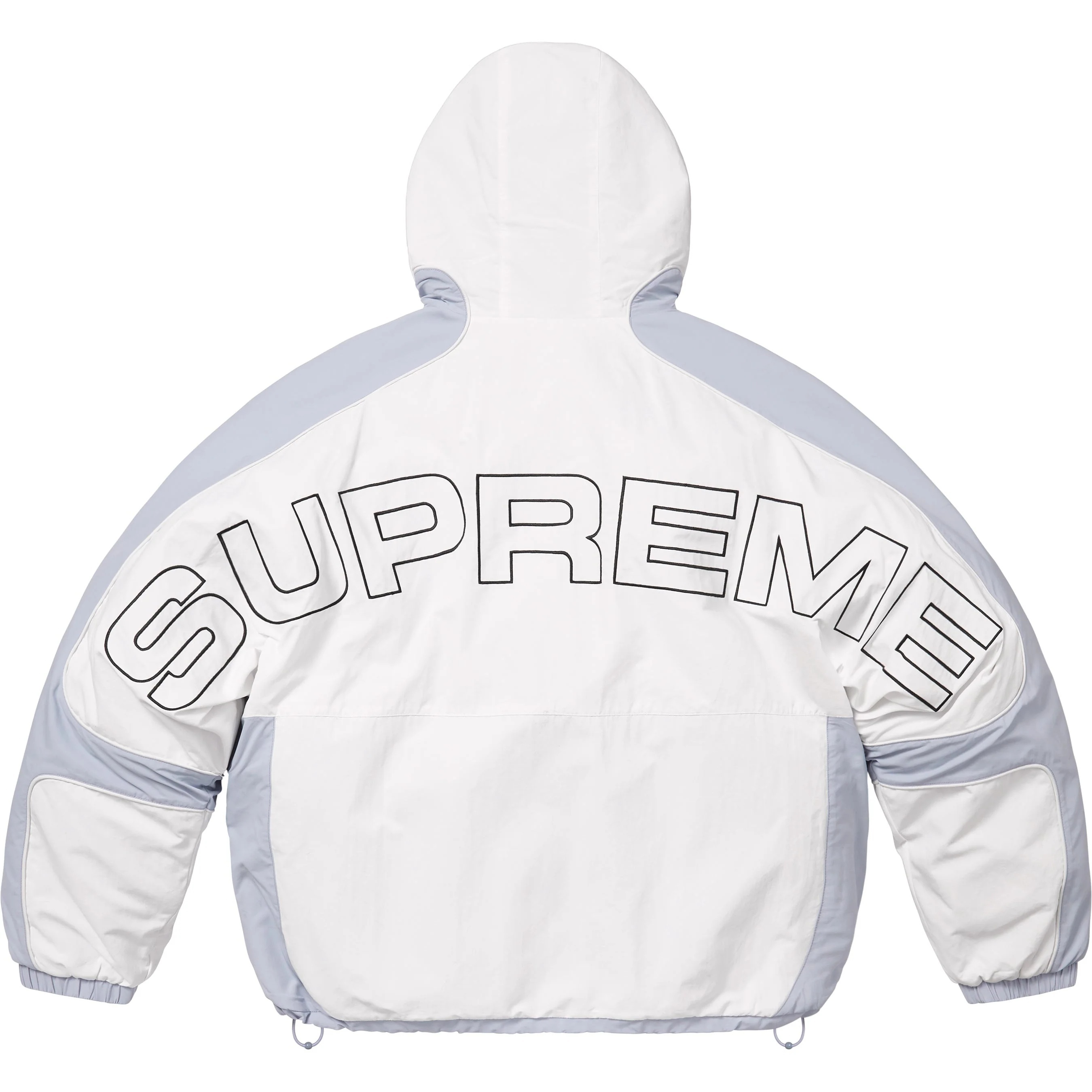 Faux Fur Reversible Hooded Track Jacket view 11